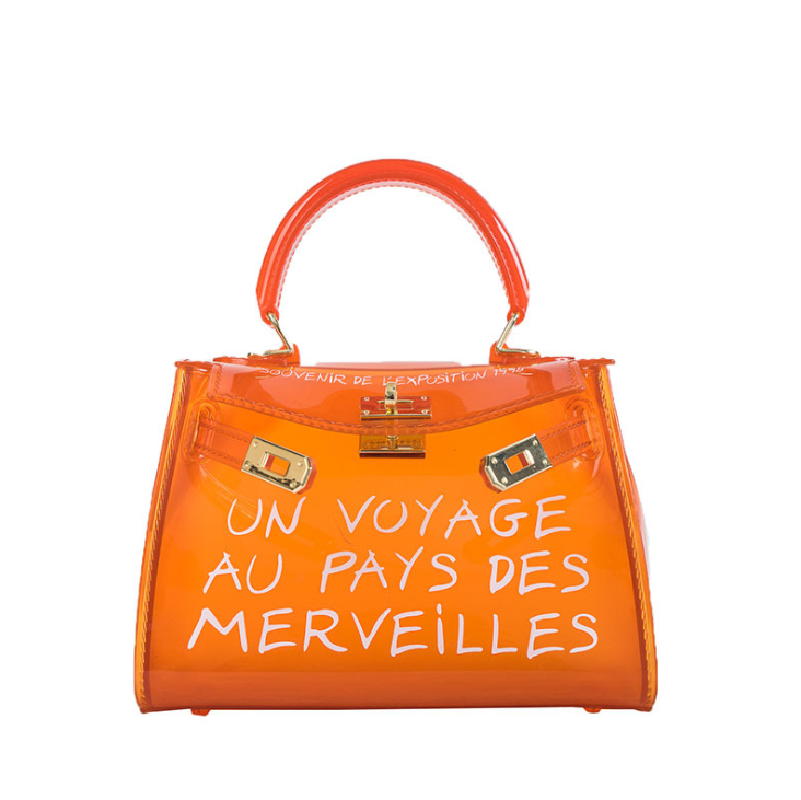 Transparent Jelly Crossbody Bag