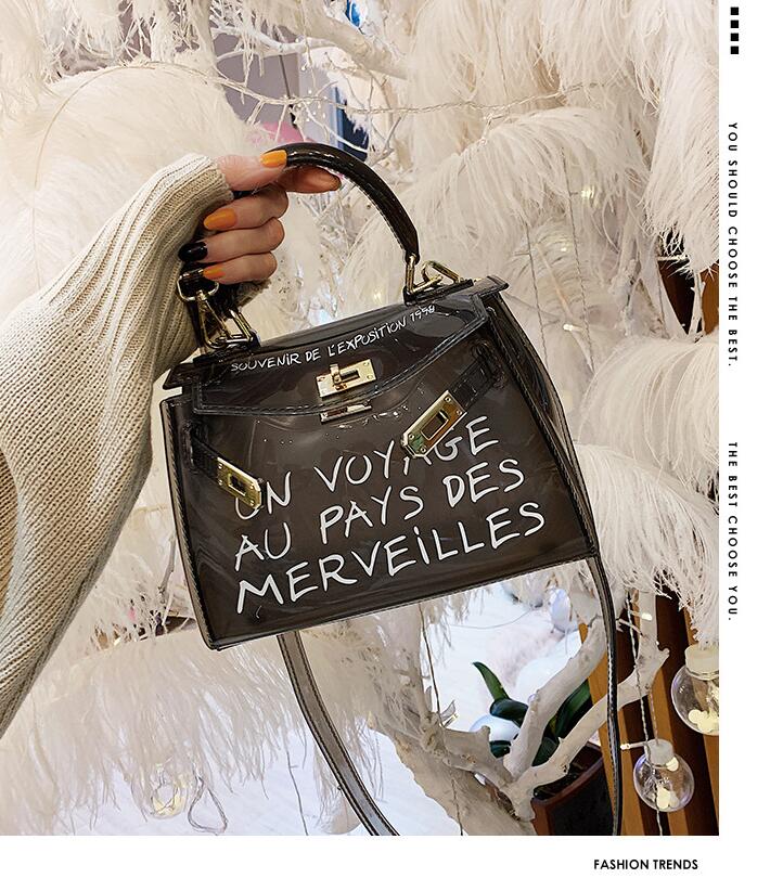 Transparent Jelly Crossbody Bag