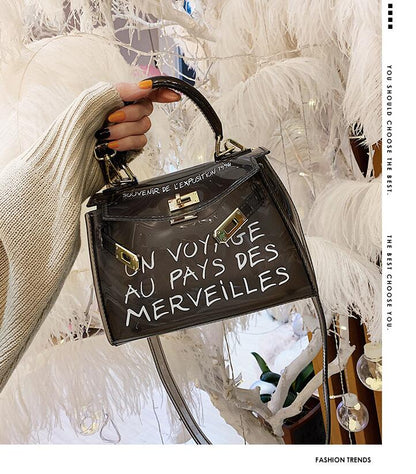 Transparent Jelly Crossbody Bag