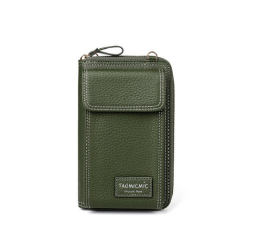 Compact Shoulder Bag with Phone Pocket