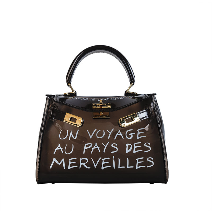 Transparent Jelly Crossbody Bag