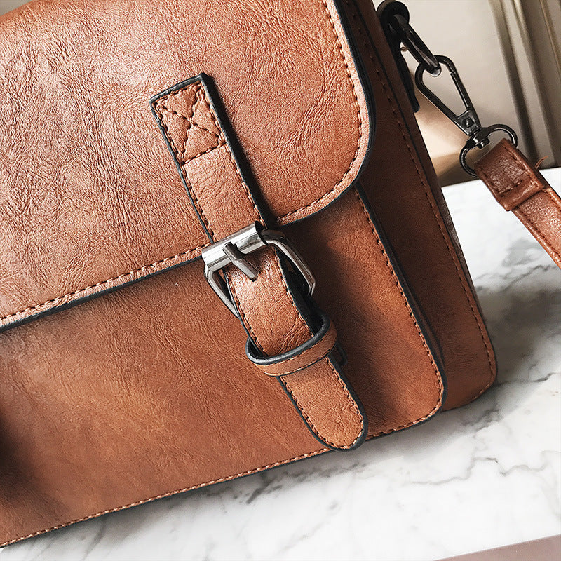 Tassel Messenger Bag – Small Square Crossbody