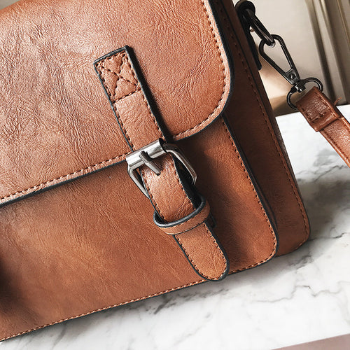 Tassel Messenger Bag – Small Square Crossbody