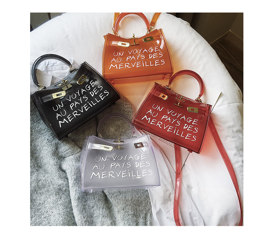 Transparent Jelly Crossbody Bag