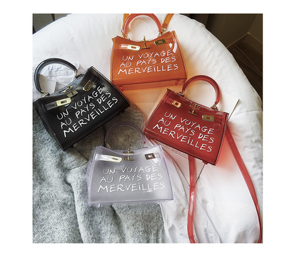 Transparent Jelly Crossbody Bag
