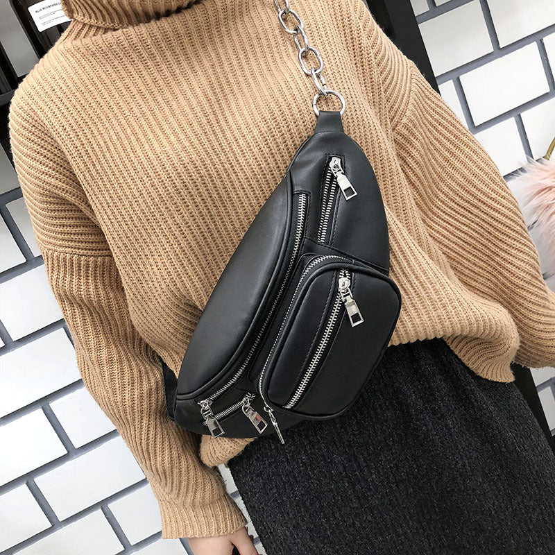 Waist Bag with Crossbody Phone Pocket