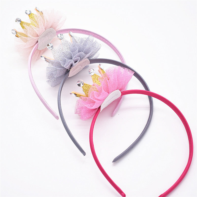 Children's Crown Headband for Girls