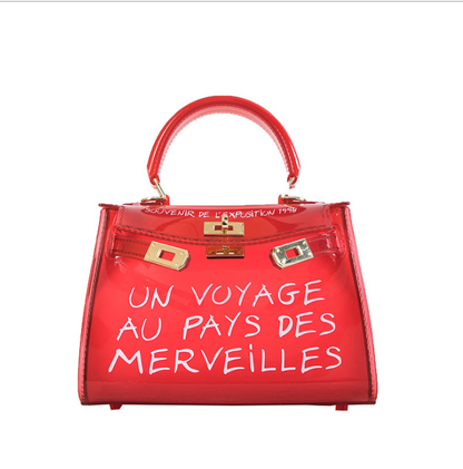 Transparent Jelly Crossbody Bag