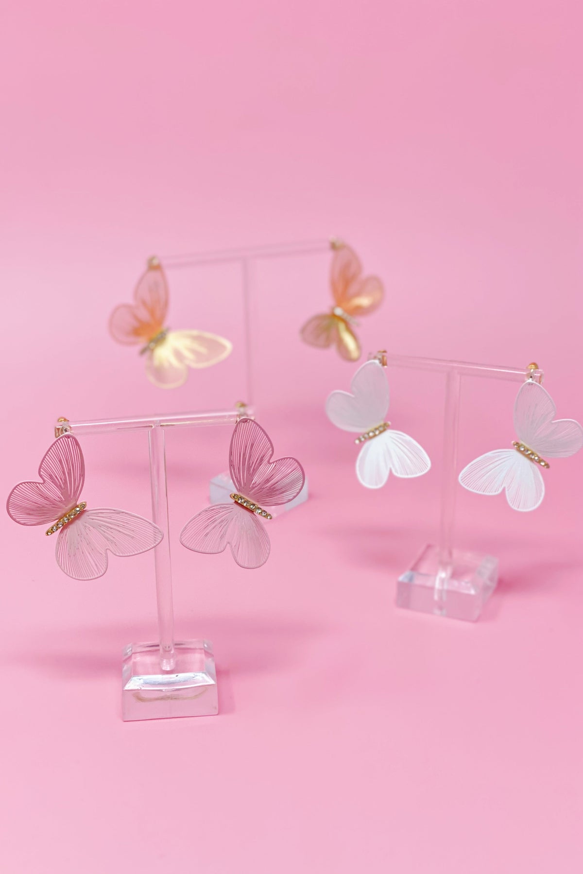 Filigree Beauty Butterfly Earrings